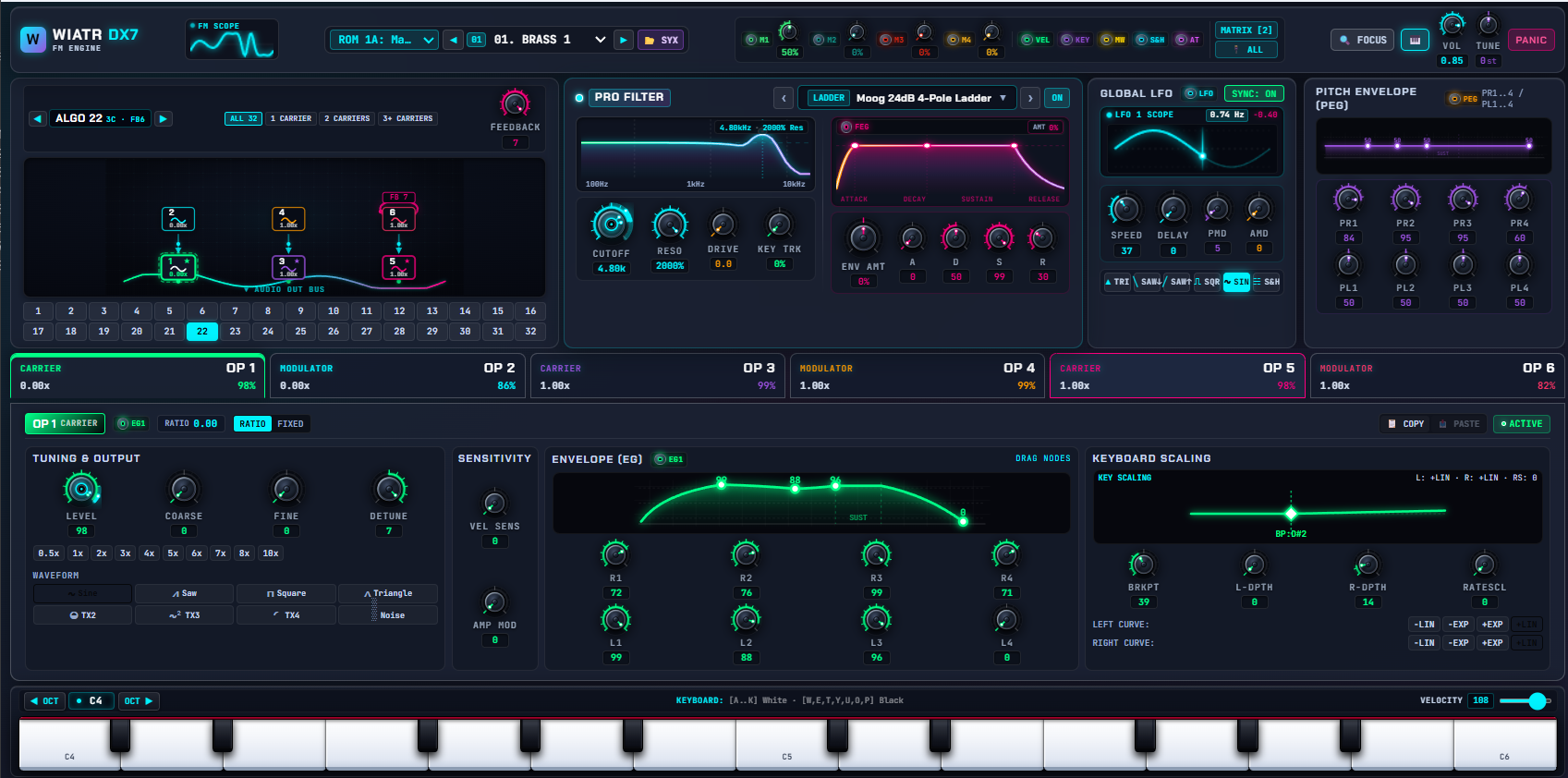 Wiatr DX7