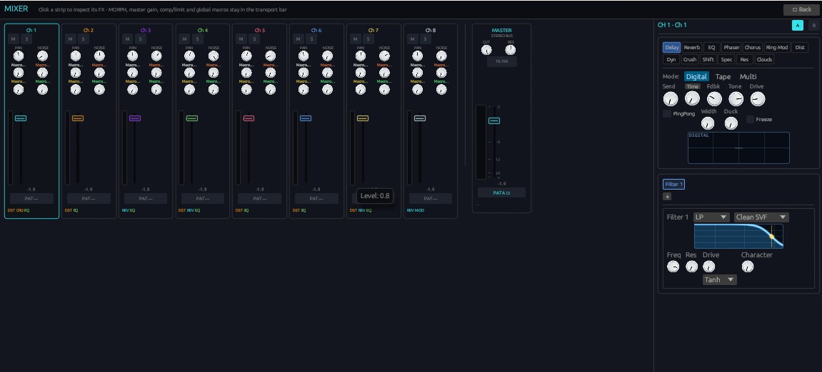 TOMiC Mixer Console