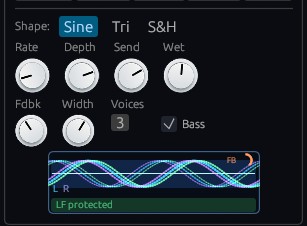 Analog chorus